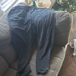 Lane Bryant Black Silky Pants